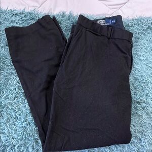 Polo by Ralph Lauren Black Wool-blend dress pants